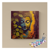 Eazy Arts Tranquil Buddha Serenity Under the Bodhi Tree Paint by Numbers Kit