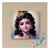 Eazy Arts Divine Beauty Young Krishna Portrait Paint by Numbers Kit