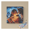 Eazy Arts Divine Melody Radha and Krishna Paint by Numbers Kit
