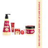 Plum Goodness Red Velvet Love Body & Lip Care Bundle