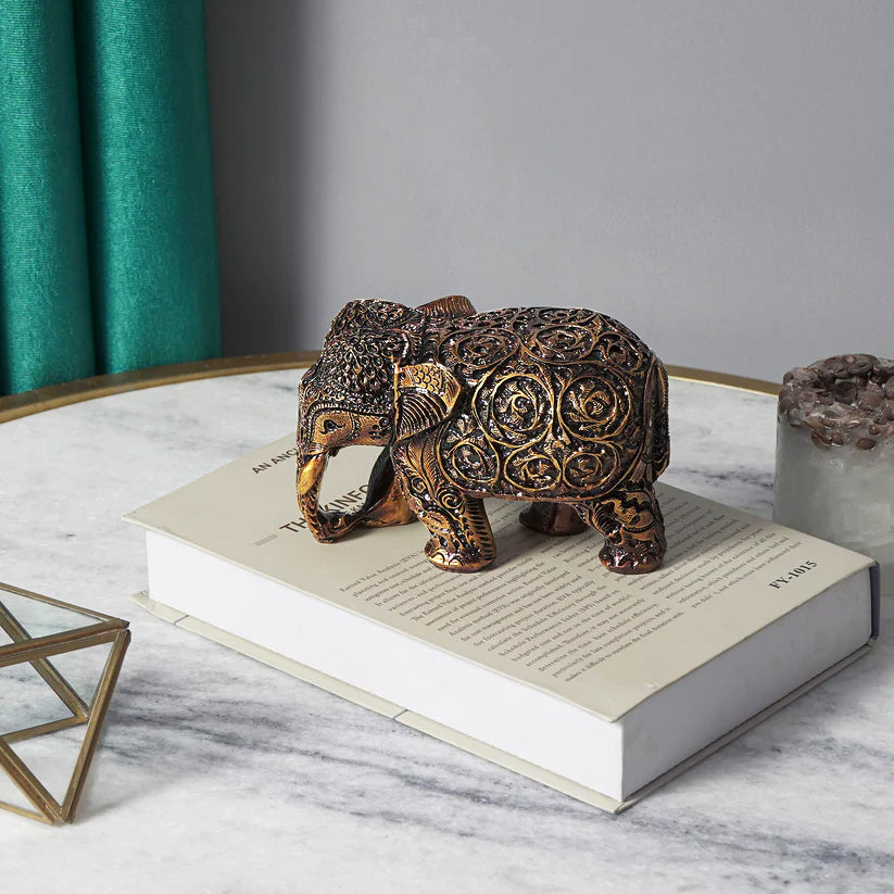 Artarium Hand Crafted Resin Elephant Idol