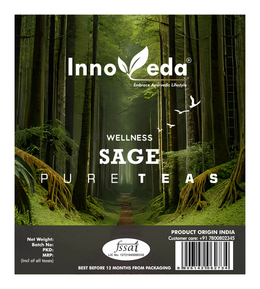 Innoveda Holy Sage Leaves - 28 gms