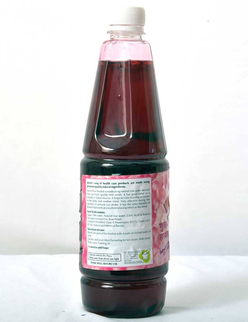 Baps Amrut Rose Sharbat - 700 ml