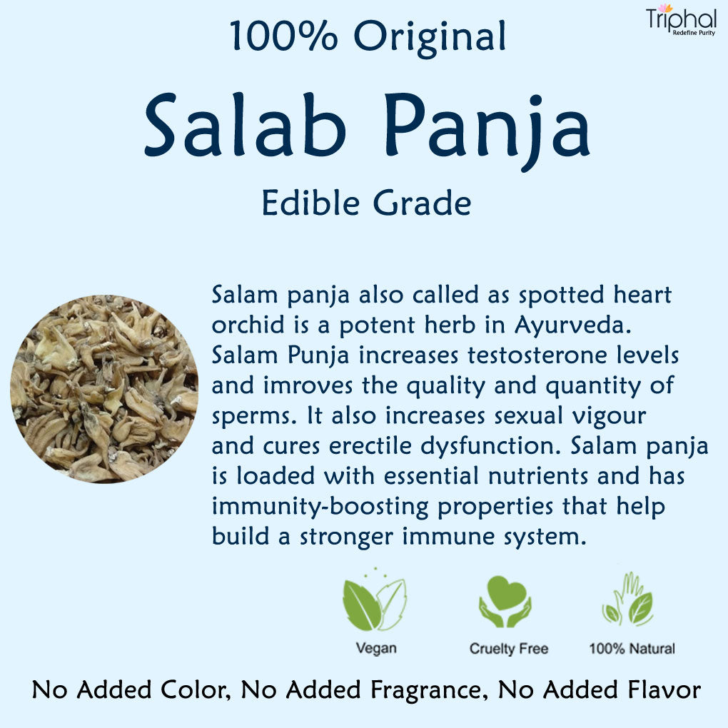 Triphal Salab Punja – Salam Panja – Marsh Orchid