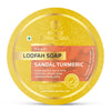 Khadiorganique Sandal Turmeric Loofah Soap - 125 gms