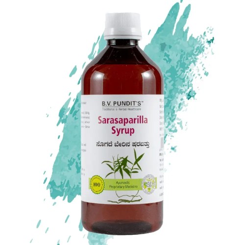 B.V. Pundit's Sarasaparilla Syrup