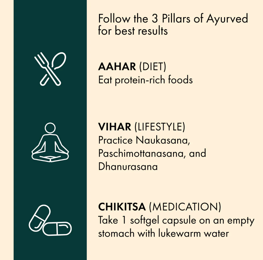 Dr. Vaidya's Shilajit Resin Softgel Capsules - 30 Cap