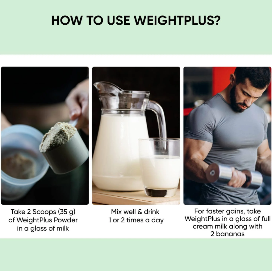 Dr. Vaidya's Combo Weight Plus + Herbobuild