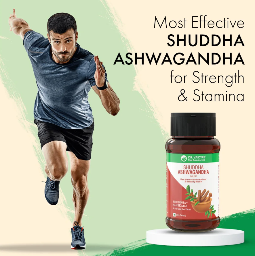 Dr. Vaidya's Shuddha Ashwagandha - 60 Tab