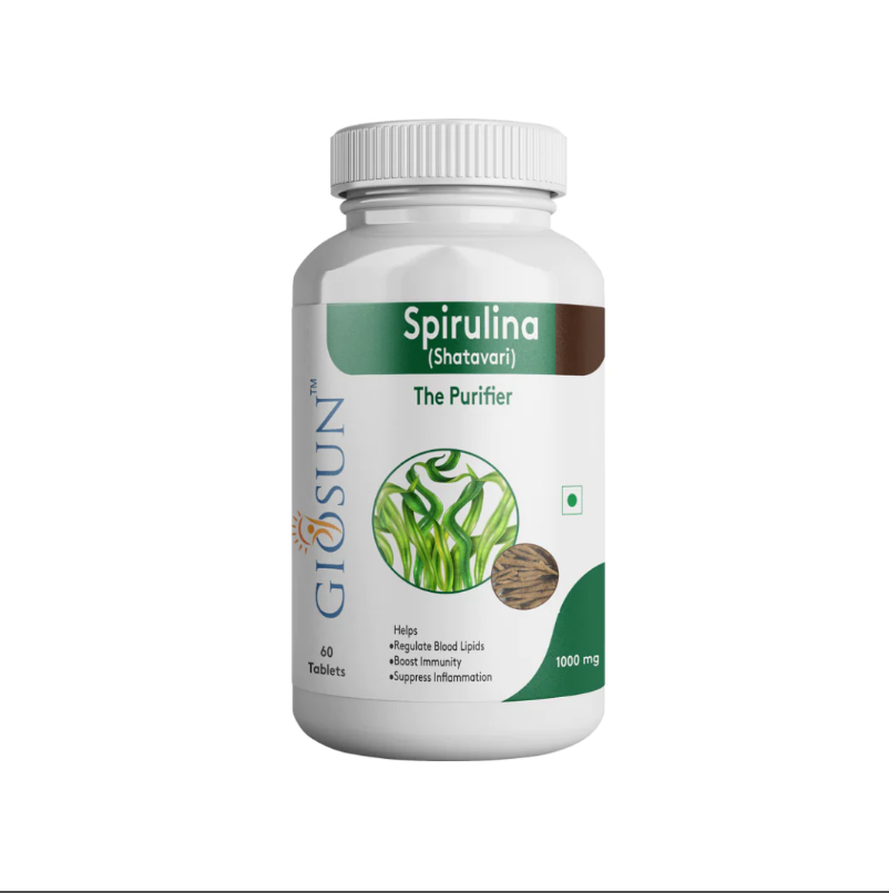 Giosun Spirulina with Shatavari - 60 Cap
