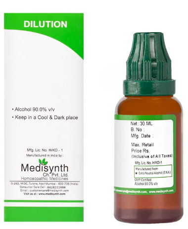 Medisynth Thuja Occidentalis Dilution 30 - 30ml