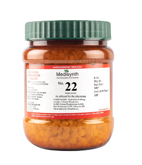 Medisynth Bio-chemic Combination No.22