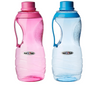 Nayasa Superplast Hilton Plastic Water Bottle Set, 1.6 litres, Set of 2, Blue and Pink