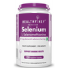 HealthyHey Selenium Capsules, 40mcg, Non-GMO & Superior Absorption