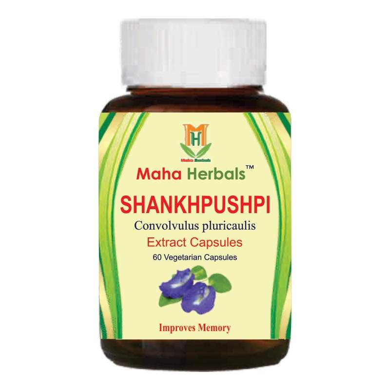 Maha Herbals Shankhpushpi Extract Capsules - 60