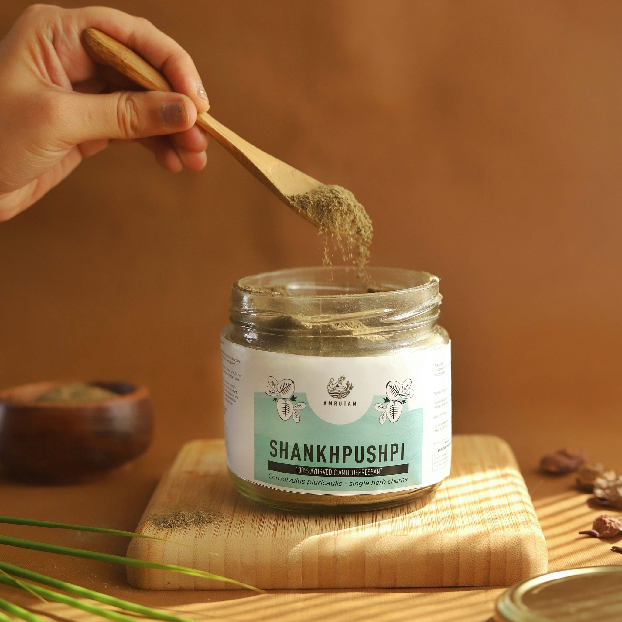 Amrutam Shankhpushpi Churna - 100 gms