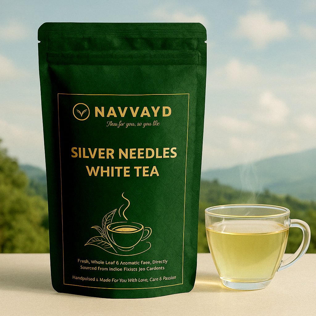 Navvayd Silver Needles White Tea - 100 gms