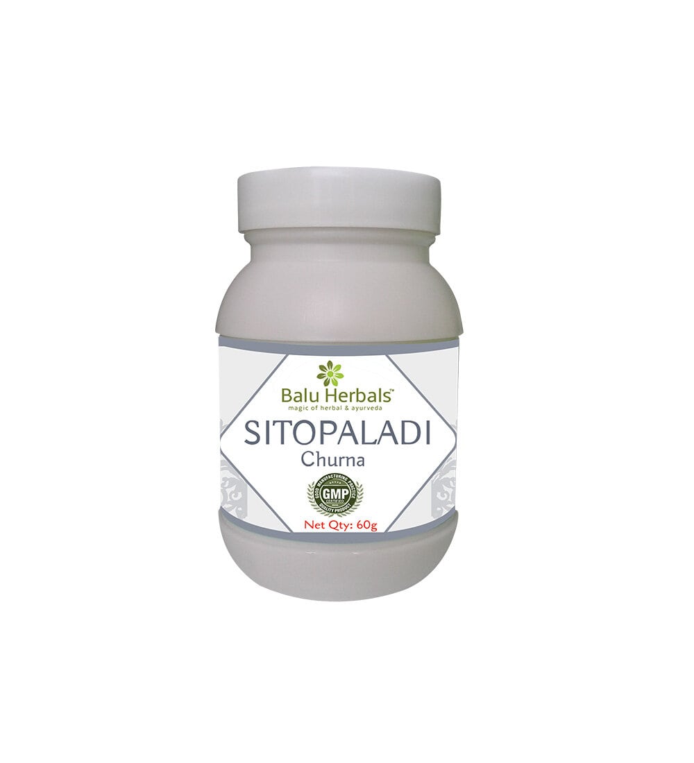 Balu Herbals Sitopaladi Churna - 60 gms