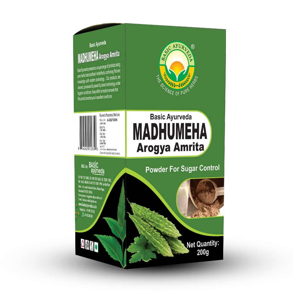 Basic Ayurveda Madhumeha Arogya Amrita Powder - 200 gms