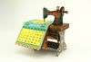 Sky Goodies Mini Sewing Machine Desk Calendar 2025 DIY Paper Craft Kit
