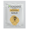 Nandini Herbal Marine Algae Peel Off Mask Gold For Age Spots and Hyperpigmentation - 25 gms