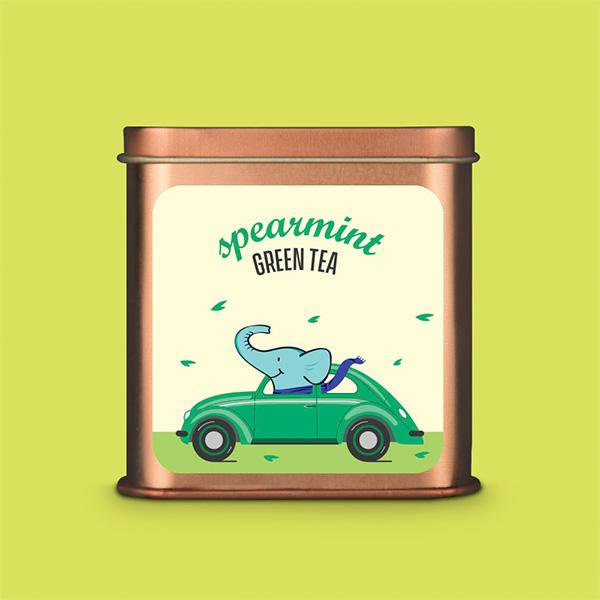 Tea Trunk Spearmint Green Tea - 100 gms