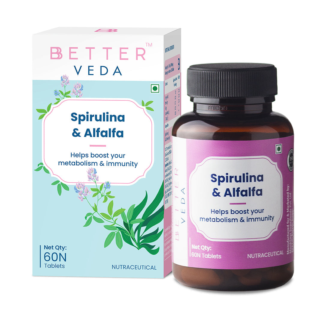 Bbetter Spirulina with Alfalfa - 60 tabs