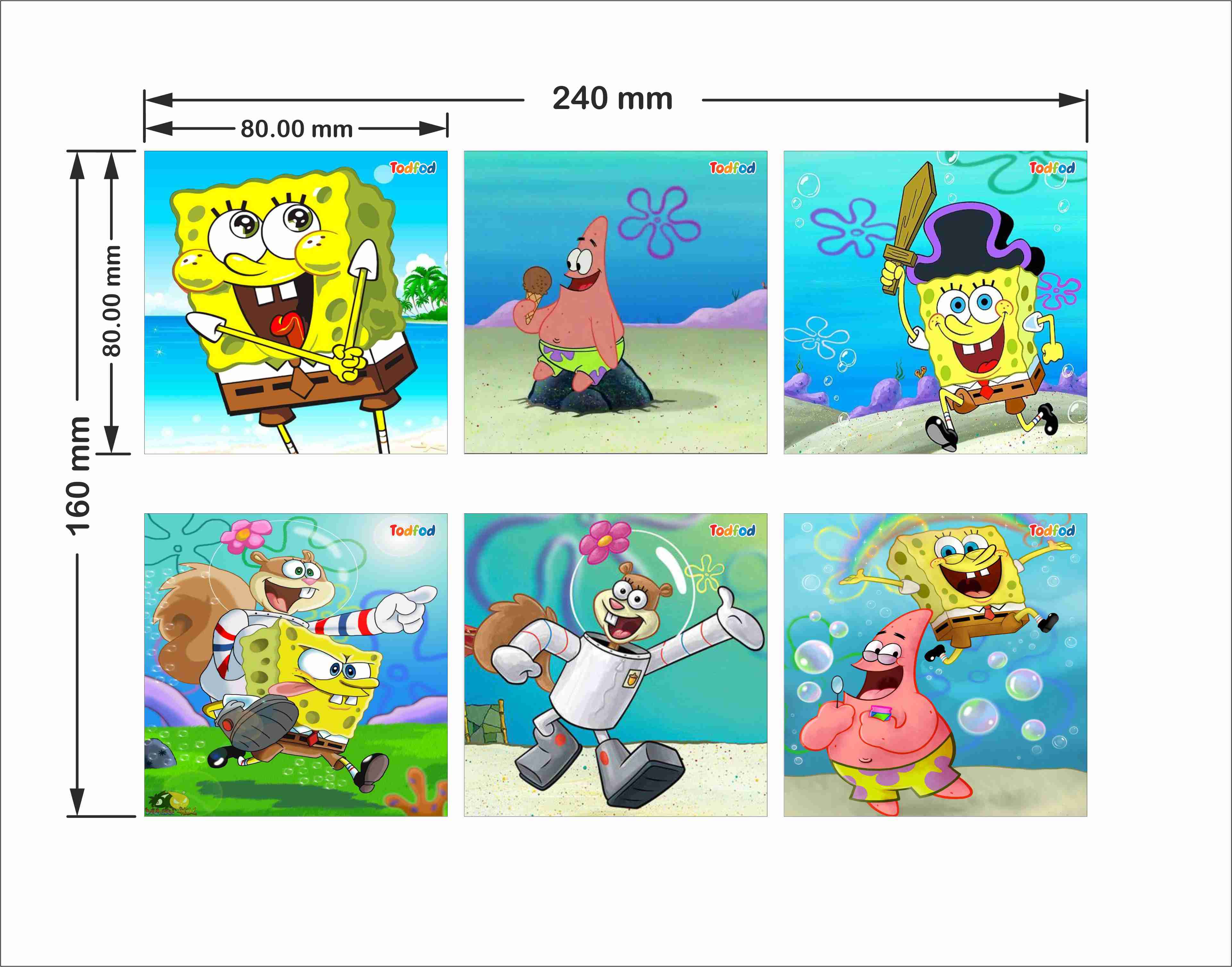 Wooden Jigsaw Puzzle - SpongeBob SquarePants