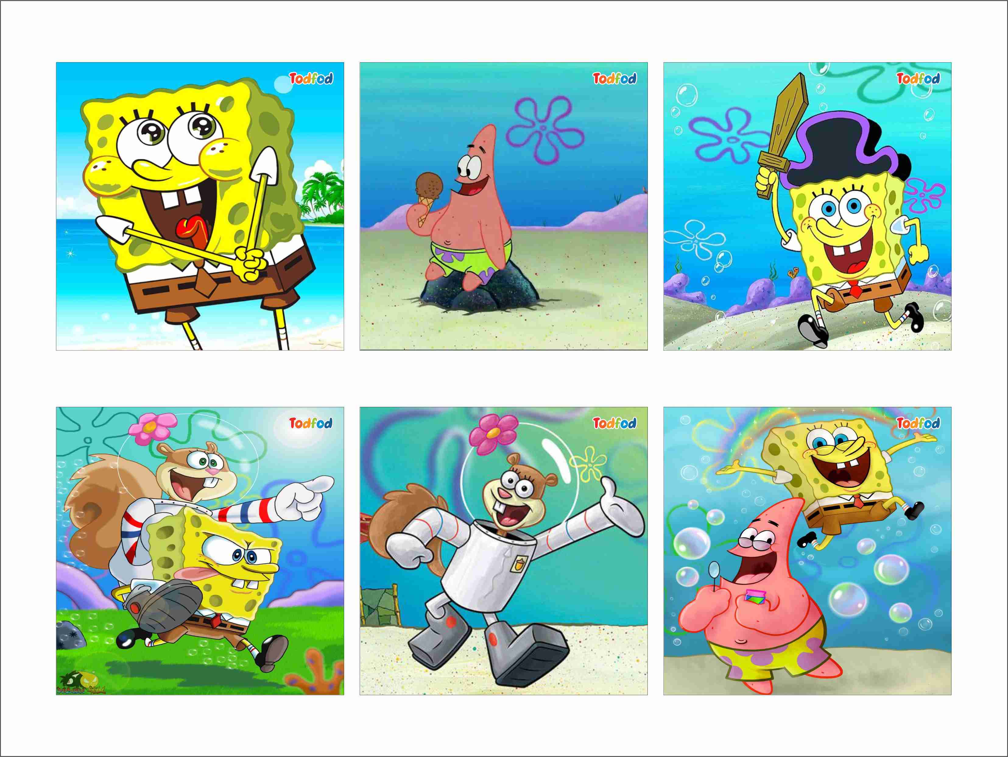 Wooden Jigsaw Puzzle - SpongeBob SquarePants