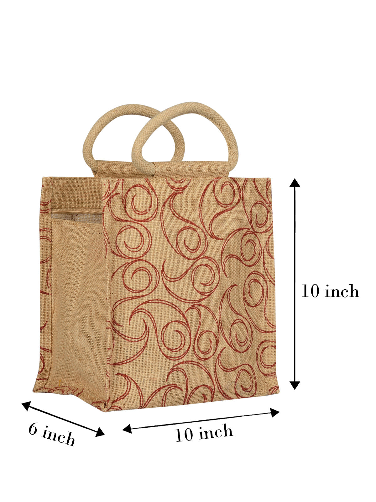 Jute Cottage All Over Zipper Lunch