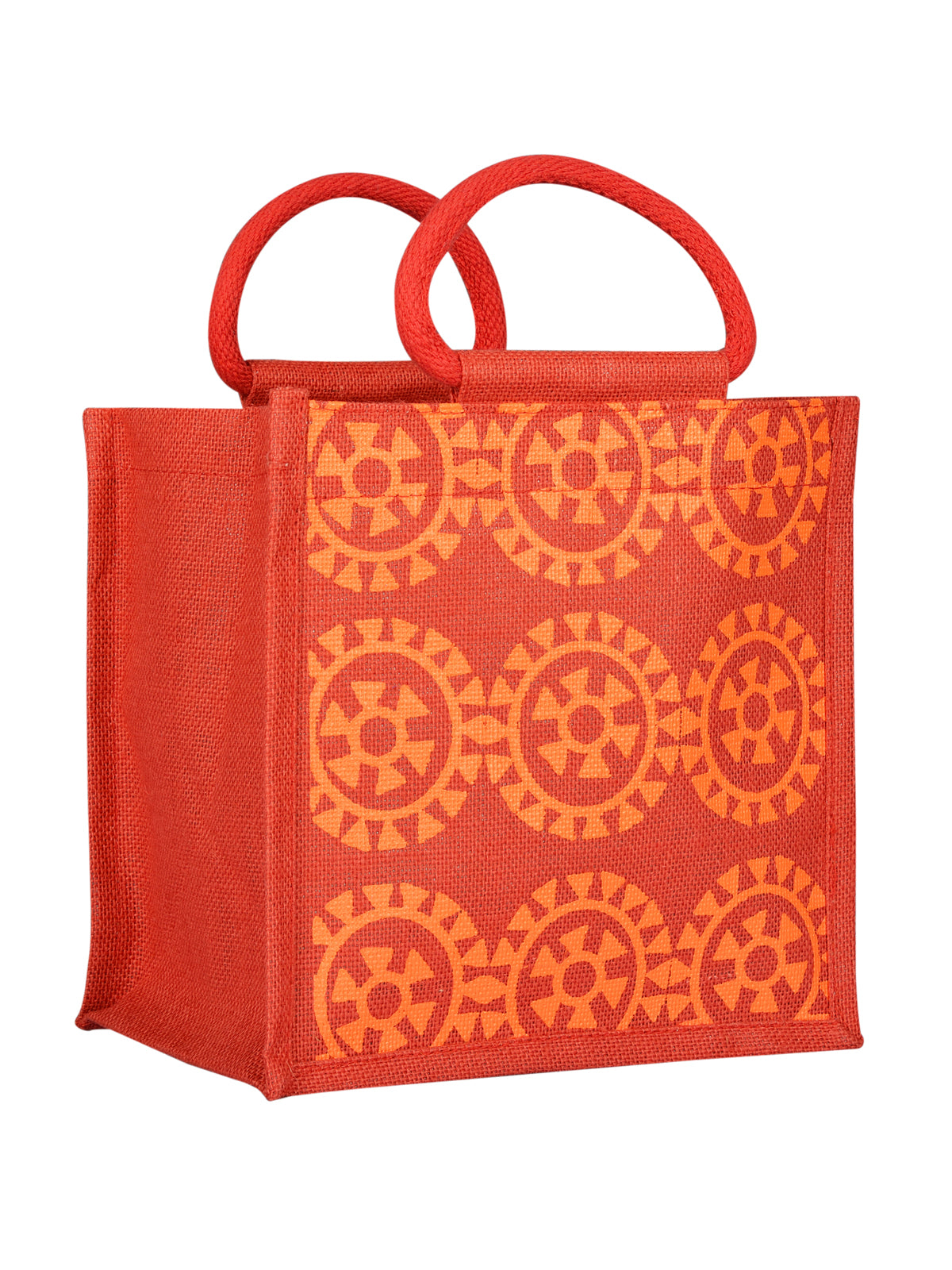 Jute Cottage Round Print All Over Lunch Zipper