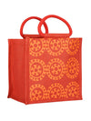 Jute Cottage Round Print All Over Lunch Zipper