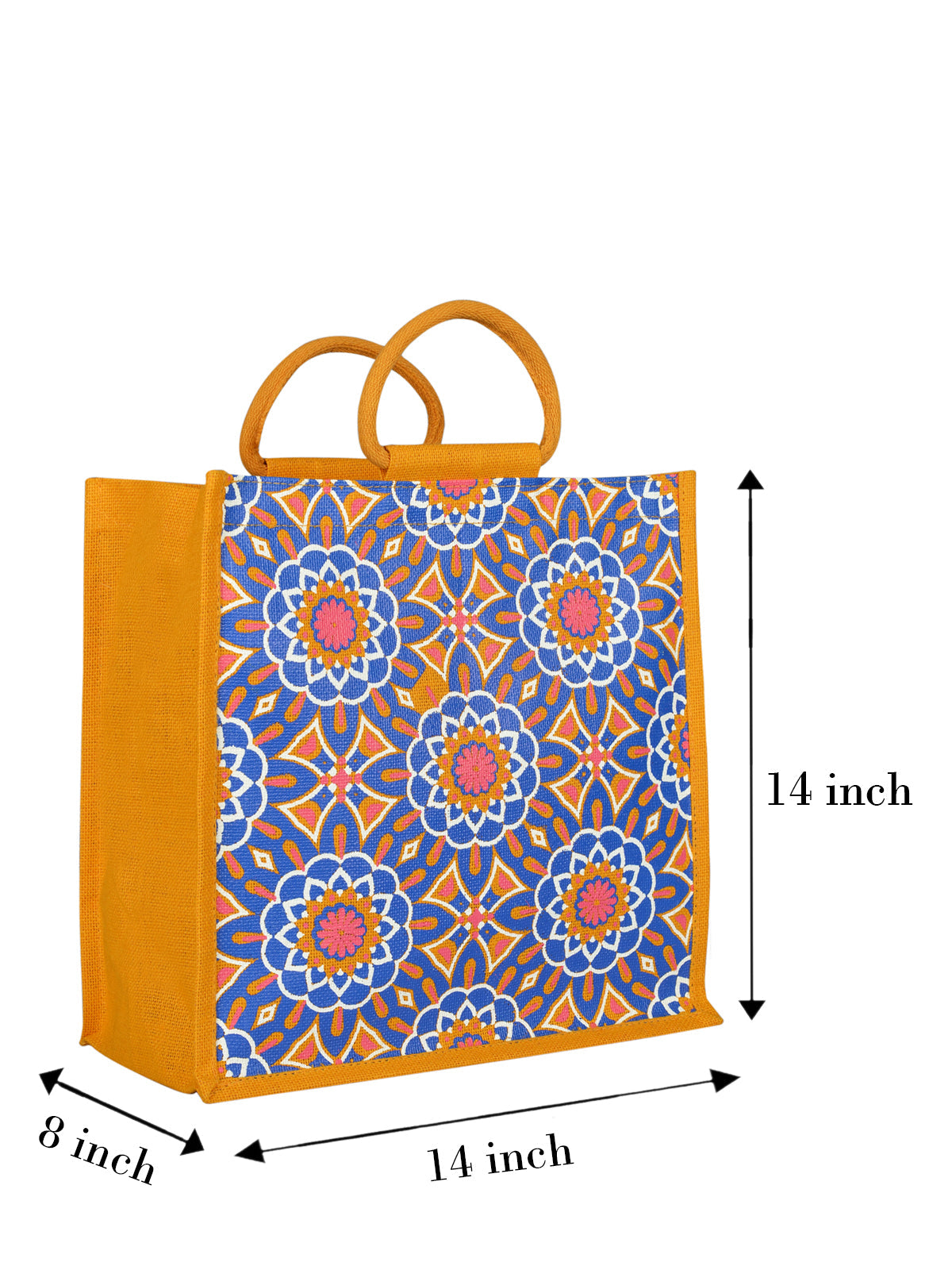 Jute Cottage Mughal Print Zipper