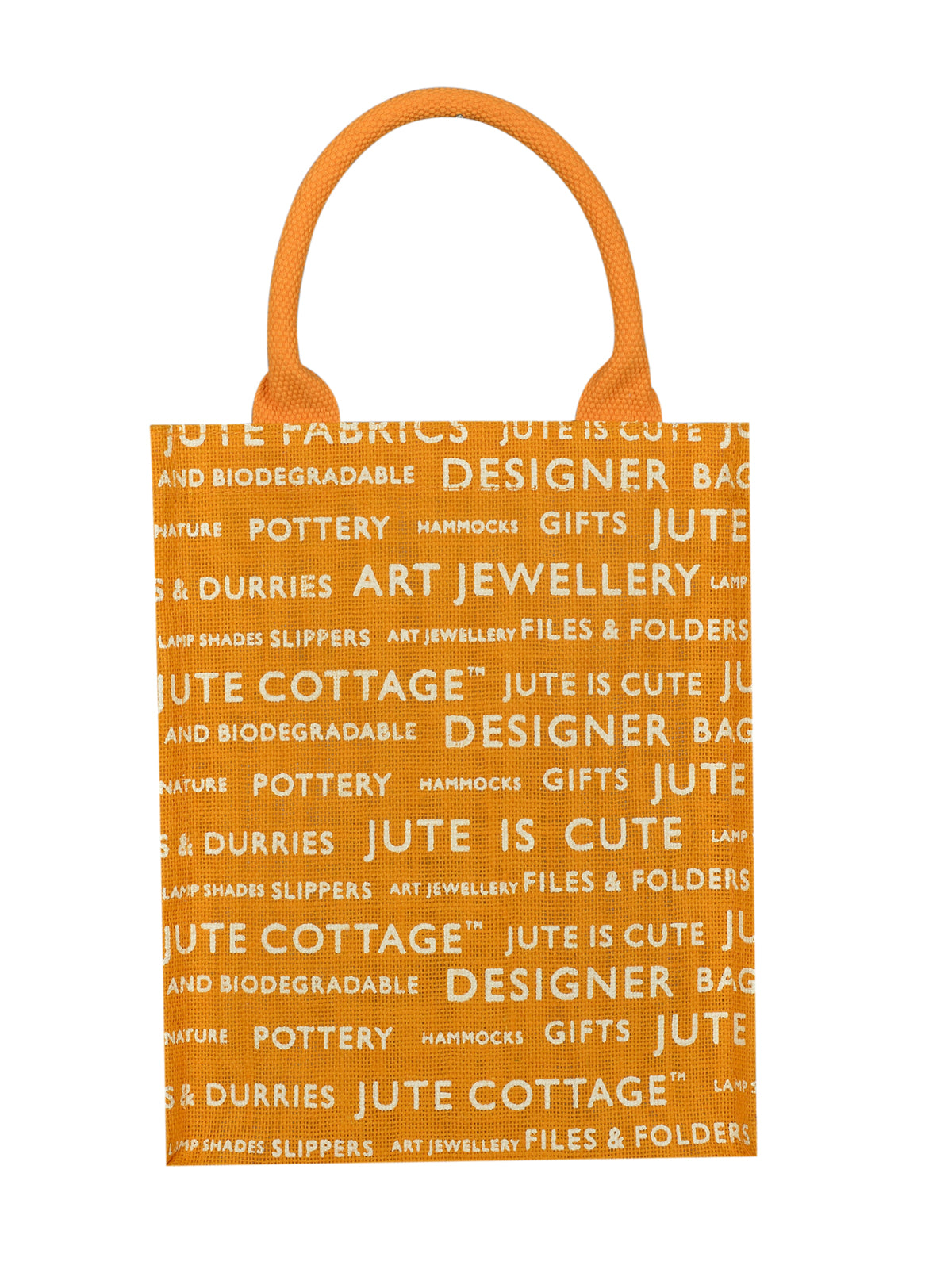Jute Cottage Printed Zipper Lunch Bag