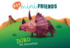 Sky Goodies Mini Triceratops DIY Dinosaur Paper Craft Kit