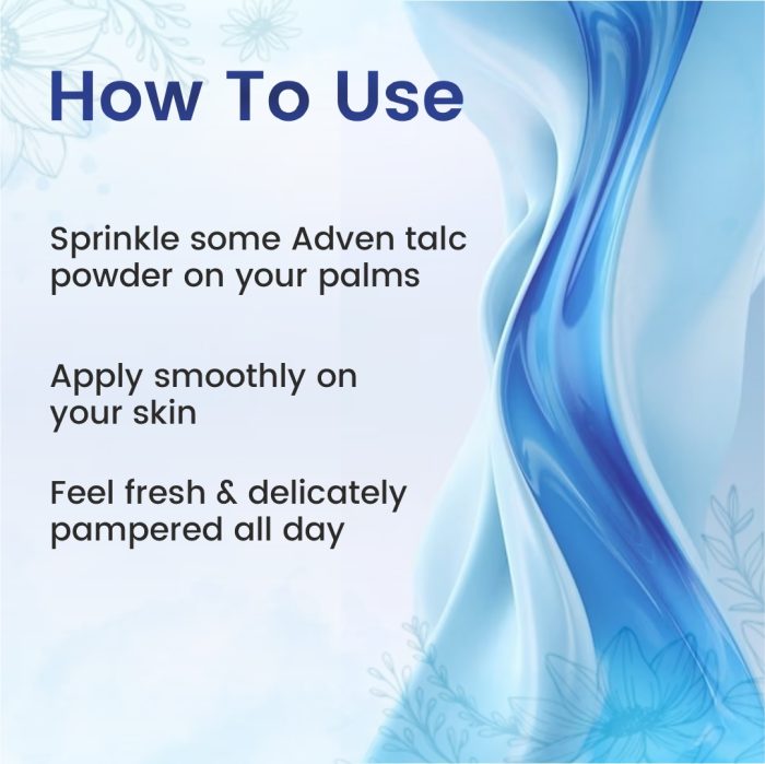 Adven Homoeoderm Talcum Powder - 100 gms