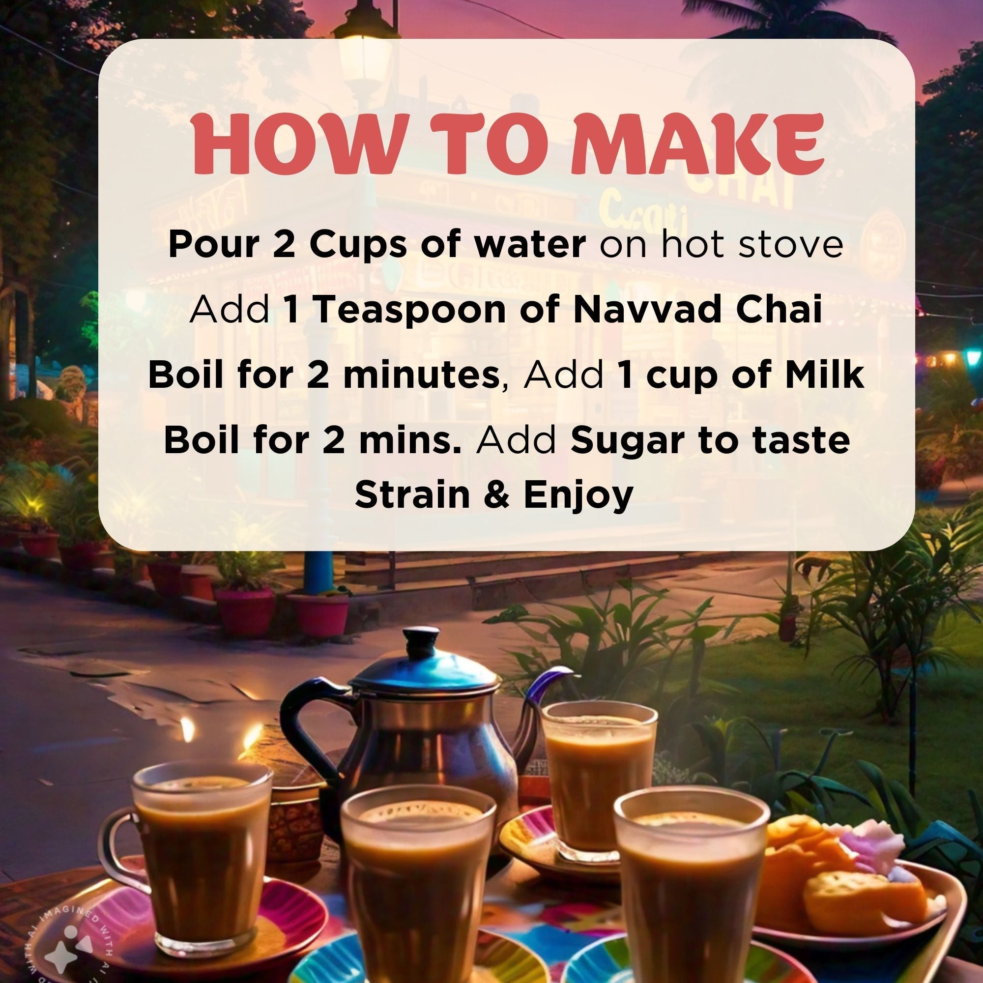 Navvayd Caramel Chai