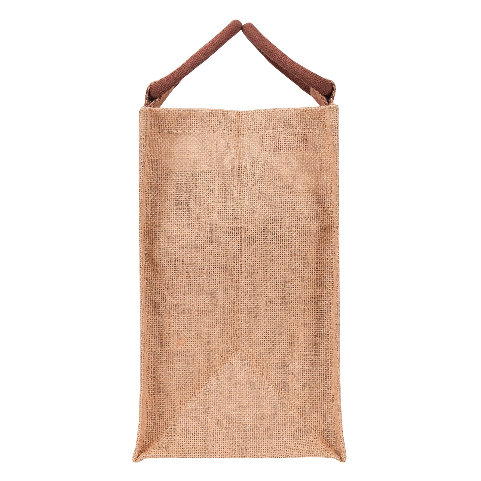 Jute Cottage Herringbone Jute Lunch Zipper 100% Genuine Jute