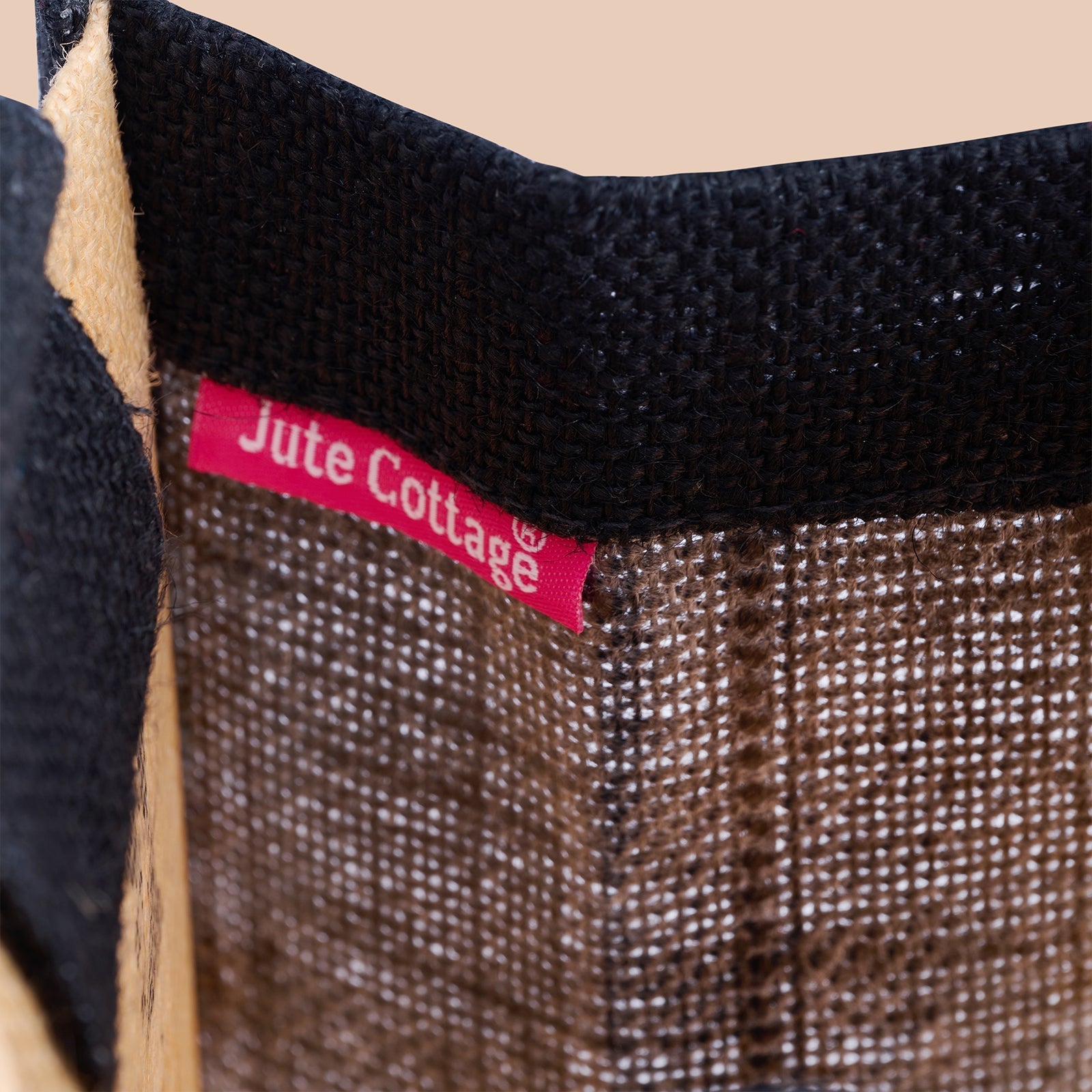 Jute Cottage Bottle Bag Warli Print