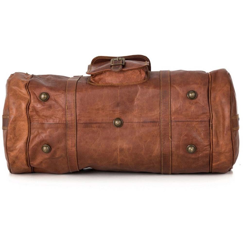 CraftShades 22 Inch leather duffle bag