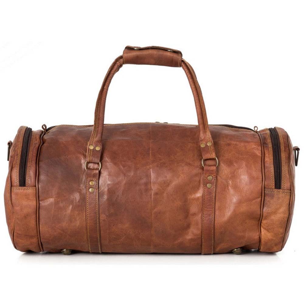CraftShades 22 Inch leather duffle bag