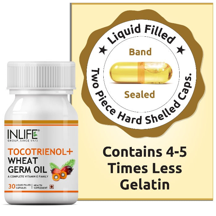 INLIFE Tocotrienol Wheat Germ Oil Supplement - 30 tabs