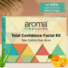 Aroma Treasures Total Confidence Facial Kit - Take Control Over Acne (One Time Use)