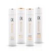 GK Hair Treatment Kit : Moisturizing Range - 300ml (Pack of 4) Combo