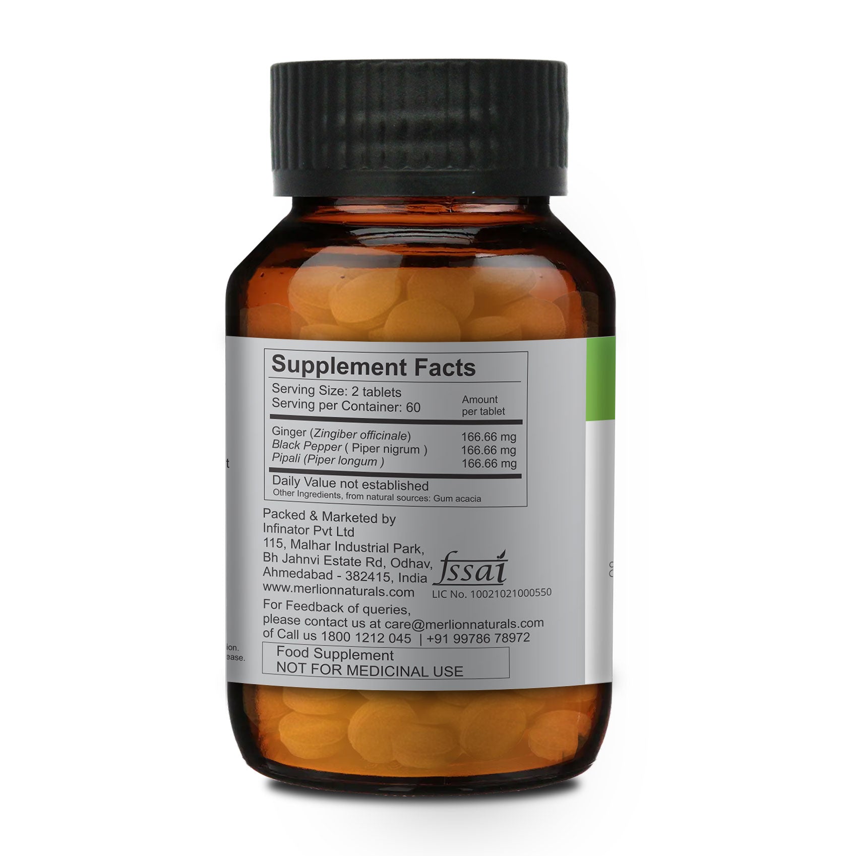 Merlion Naturals Trikatu Extract Tablets 500mg