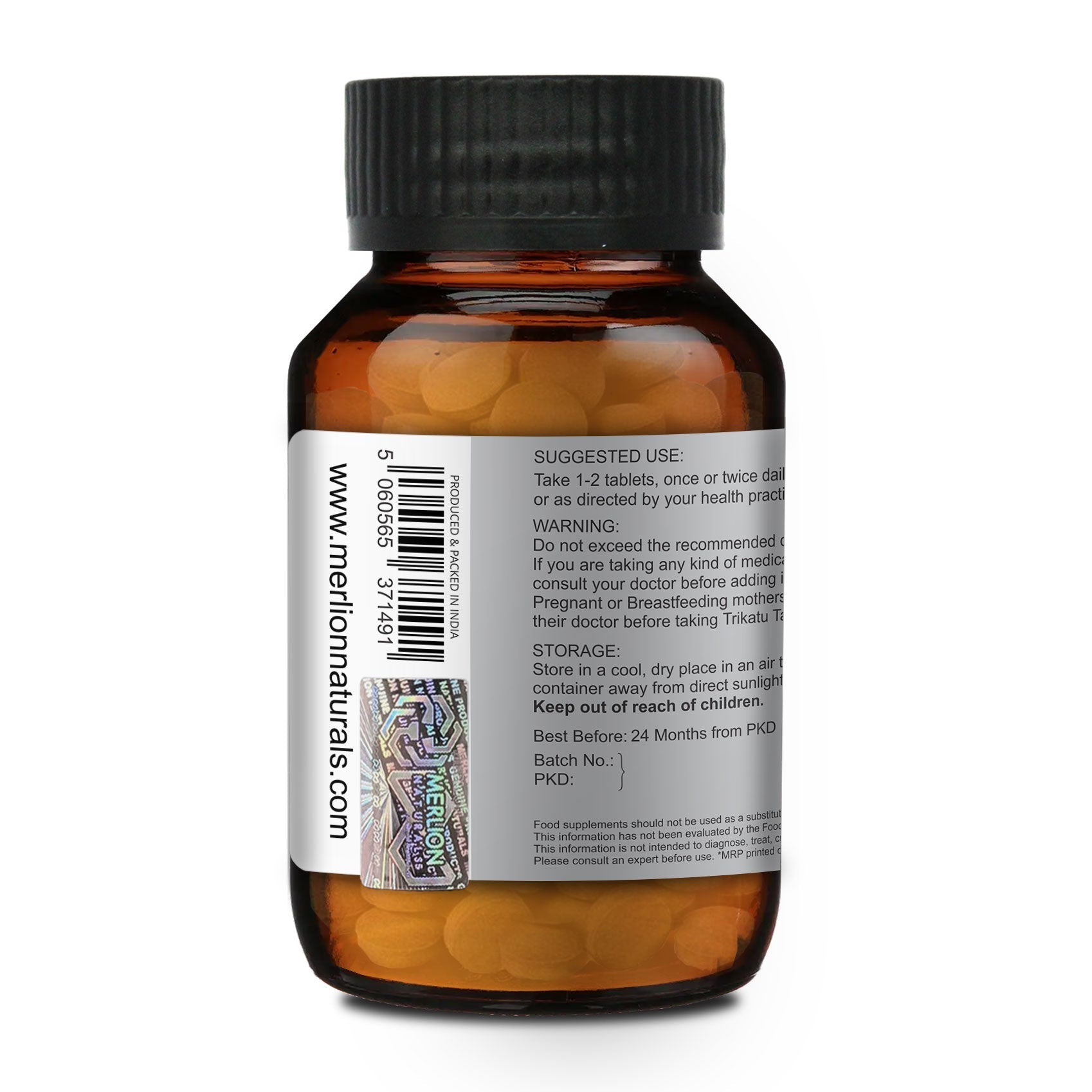 Merlion Naturals Trikatu Extract Tablets 500mg