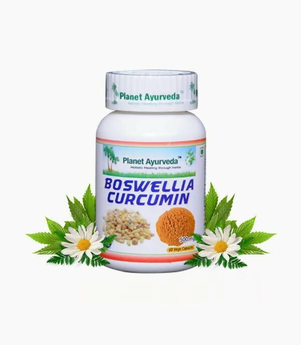 Planet Ayurveda Boswellia Curcumin Capsules - 60 tabs