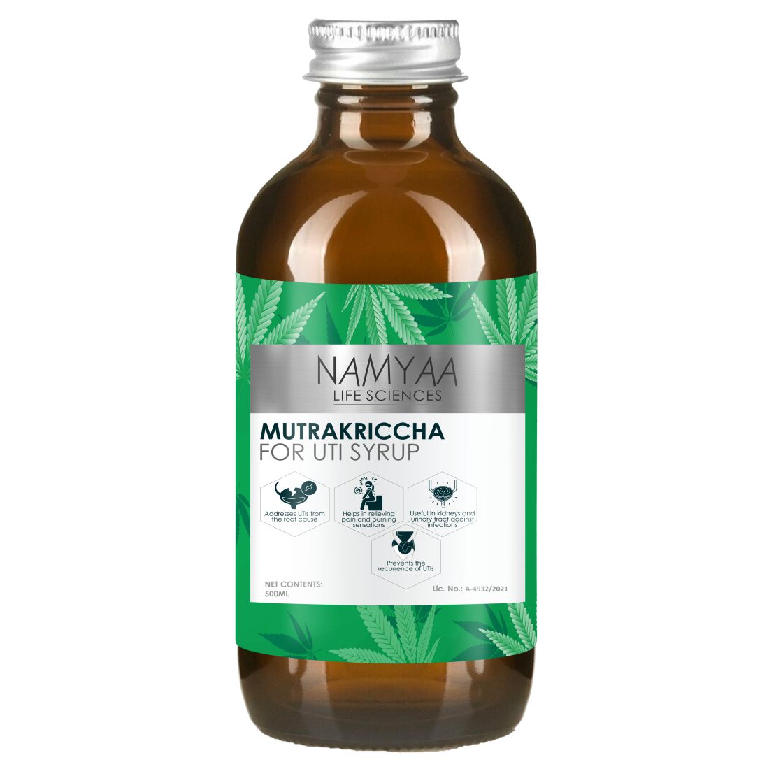 Namyaa Mutrakriccha Syrup for UTI - 500 ml