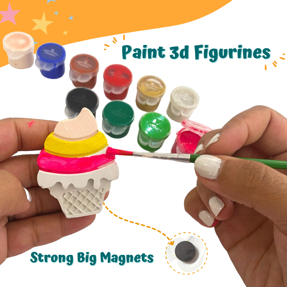 4 In 1 Canvas Set - Unicorns In Candyland