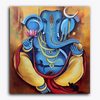 Paint Waint Lord Ganesha Modern Blue Ganesh Ji